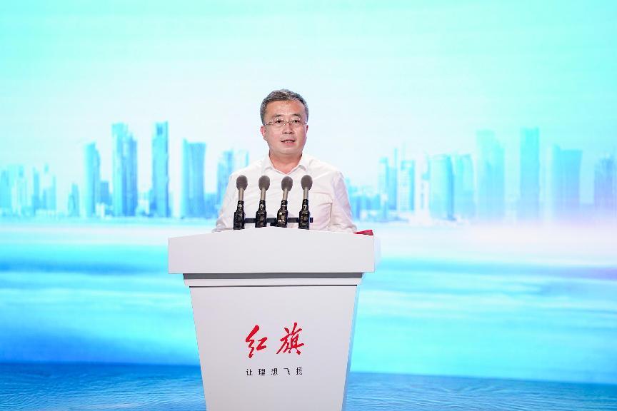 中国一汽董事、党委副书记王国强致辞.