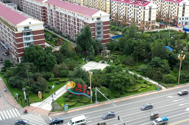 敦化市南湖游園被評為吉林省2022年度“最美口袋公園”。