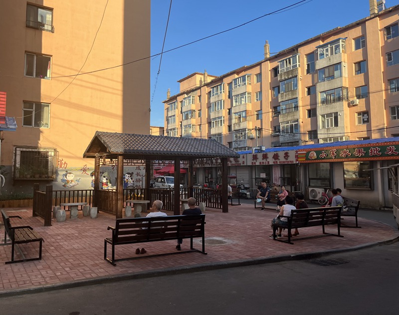 船营区民意胡同小广场