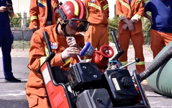 延邊州消防救援支隊開展2023年度后勤崗位比武競賽活動