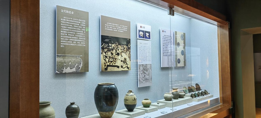 馆内藏品展示着德惠的千年古韵。人民网 李成伟摄