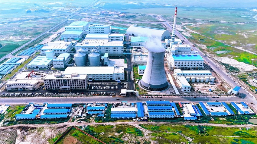 吉林协联生物科技有限公司年产40万吨柠檬酸项目一期。潘晟昱 摄