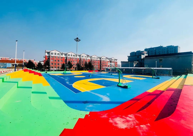 场地改造后