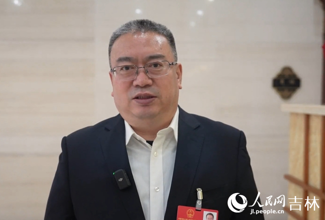 长春市人大代表、长春市中心医院党委书记孙良金。人民网记者 李成伟摄
