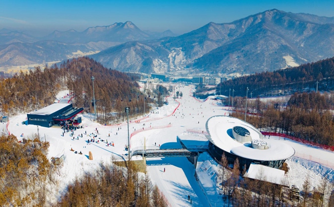 万峰通化滑雪度假区。