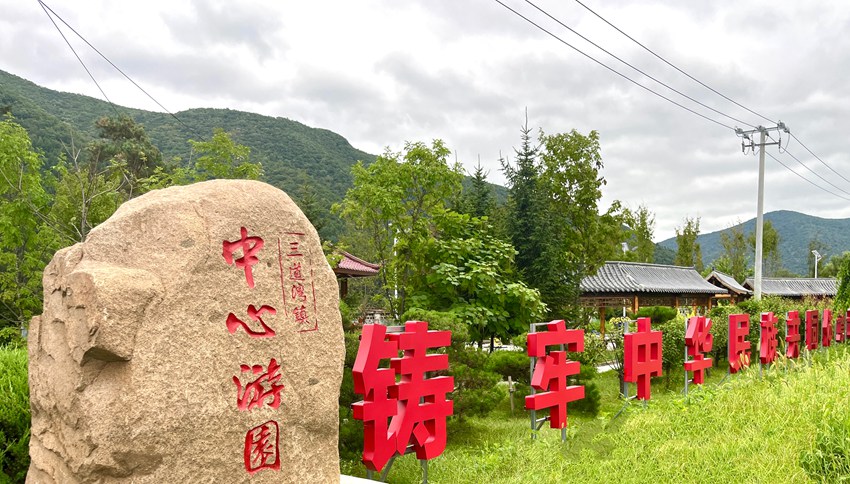 建设中心村铸牢中华民族共同体意识游园