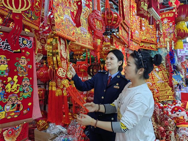 延吉市税务局：感受延吉西市场的新年烟火气
