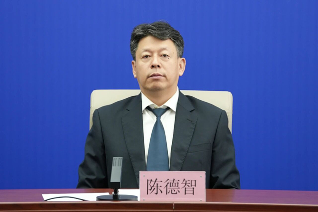 長春市貿促會黨組書記、會長陳德智。來源：長春新聞發布