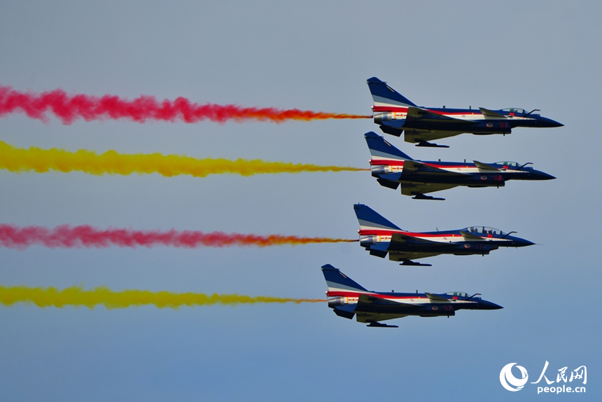 2025年空軍航空開放活動和長春航空展開幕。人民網記者 李洋攝