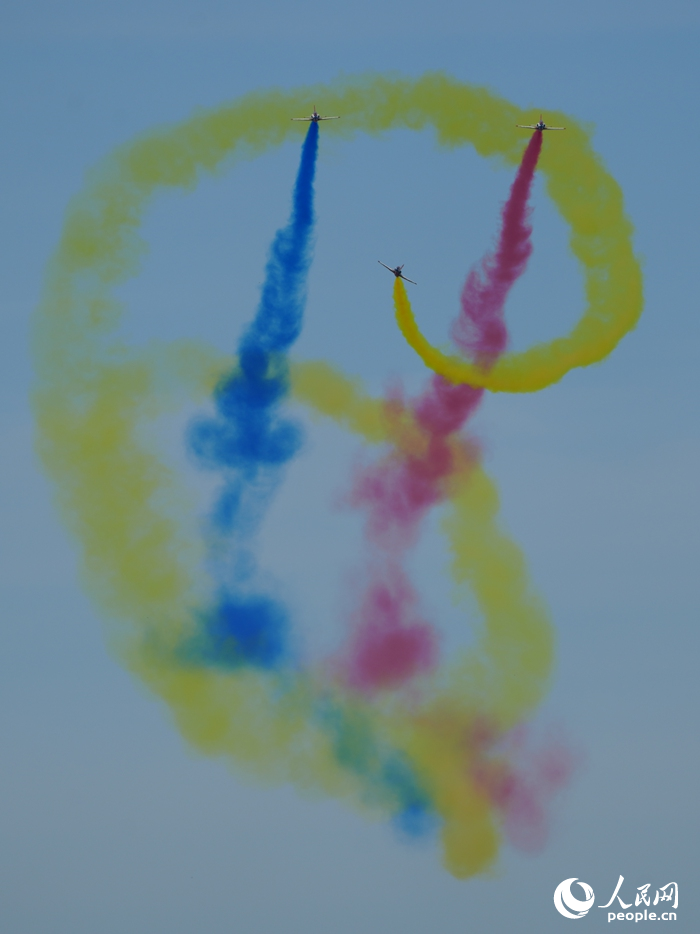 2025年空軍航空開放活動和長春航空展開幕。人民網記者 李洋攝