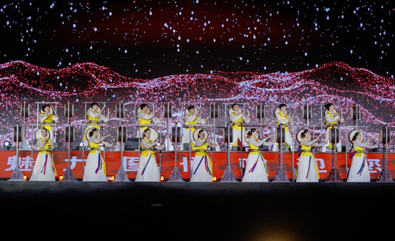 图们市文化旅游节表演。（图们市委宣传部供图）