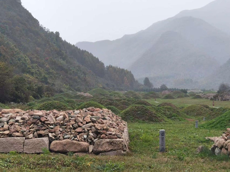 丸都山城外的陵墓。實習生 王思皓攝