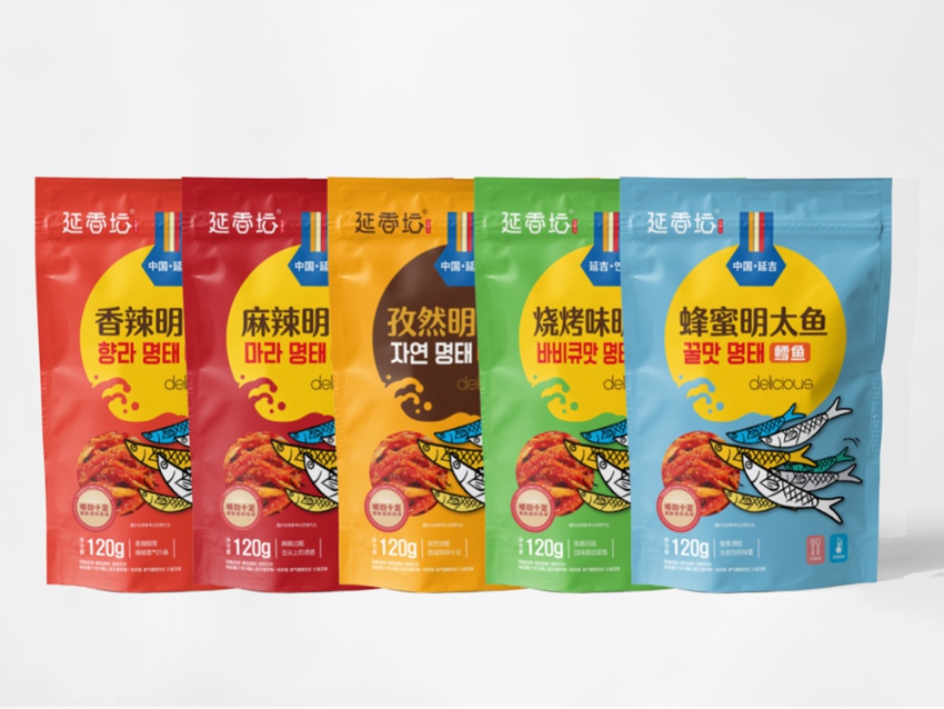 铜奖:延香坛·明太鱼系列产品
