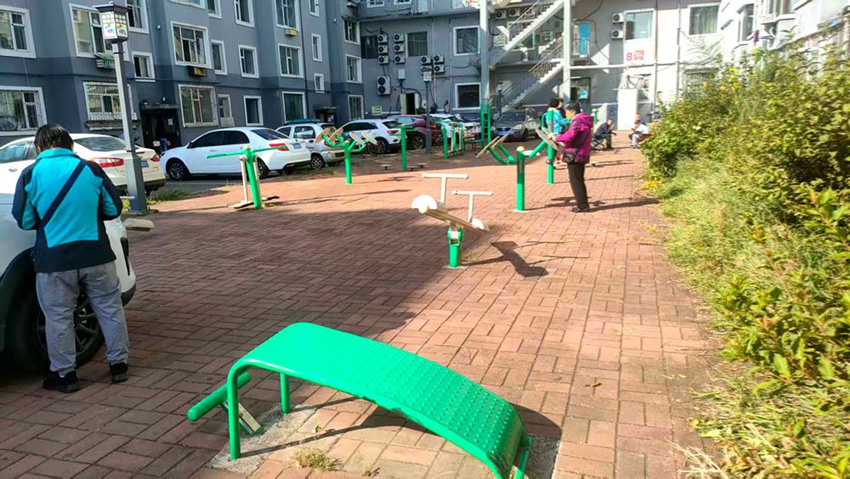 安装前。进学街道供图