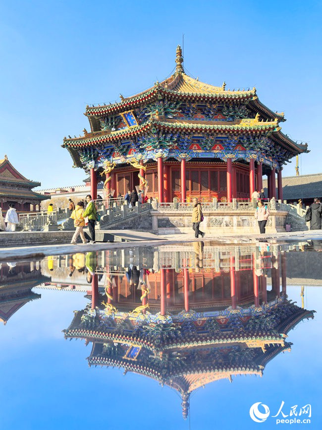 沈白高铁沿线景区沈阳故宫。人民网记者 李洋摄