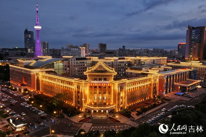 吉林大学白求恩第一医院,伪满洲国军事部旧址。人民网记者 李洋摄