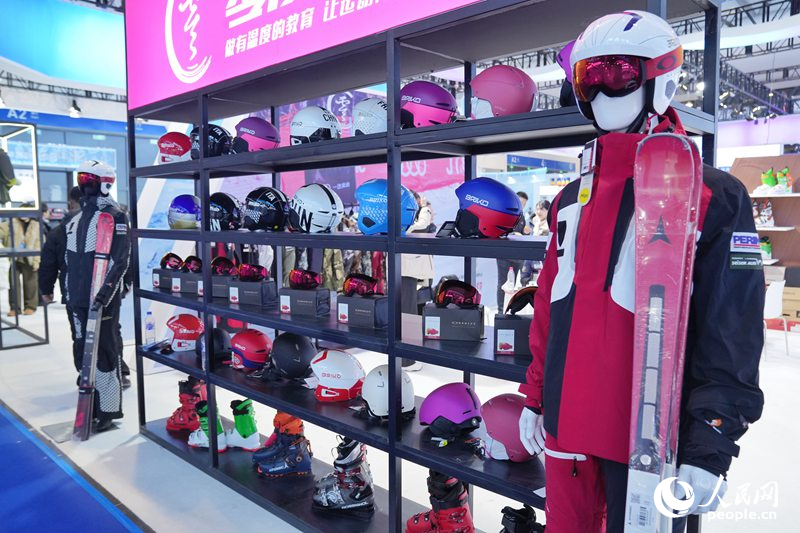 雪博會上現場。人民網記者 李洋攝