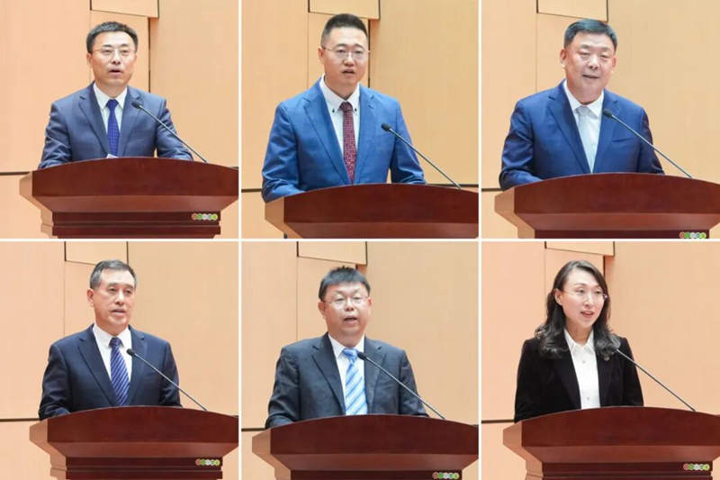 &nbsp;会上，中国科学院长春应化所副所长衣卓，长春捷翼汽车科技股份有限公司CEO王超，吉林奥来德光电材料股份有限公司董事长轩景泉进行交 长春新区高新开发区、发改局、政数局作表态发言。