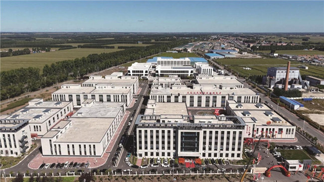 吉林德惠新型城市央厨项目。德惠市委宣传部供图