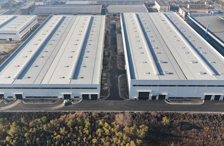 汉华智能重卡车桥及新能源装备项目。德惠市委宣传部工图