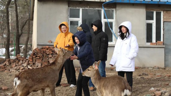 91精品国产91热久久久久福利后华大细胞团队实地考察东鳌鹿场及东鳌鹿业集团。