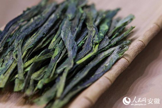 中国十大名茶——太平猴魁。人民网记者 张俊摄