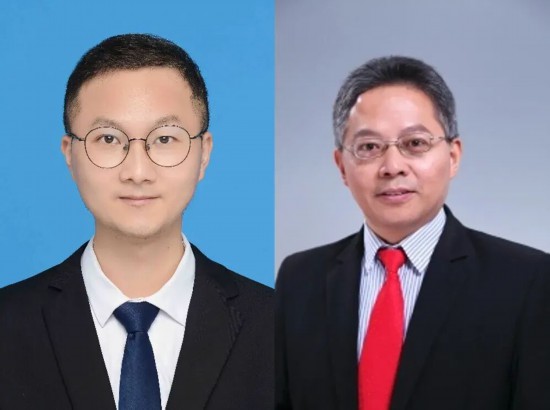 王善之研究员（左）和孙文献教授（右）。